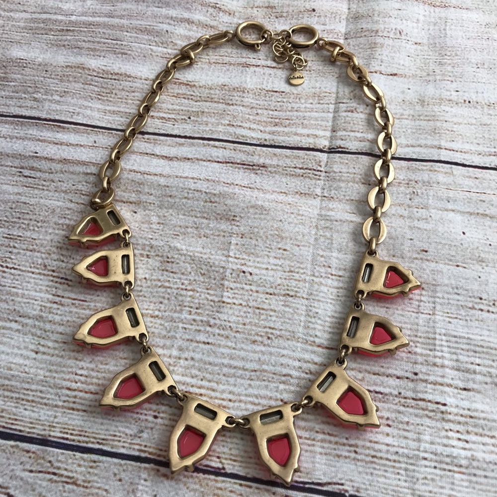 Stella & Dot Pink Statement Necklace - Picture 5 of 6